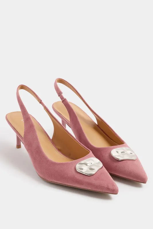 Hammered Slingback Heels In Standard Fit - Long Tall Sally