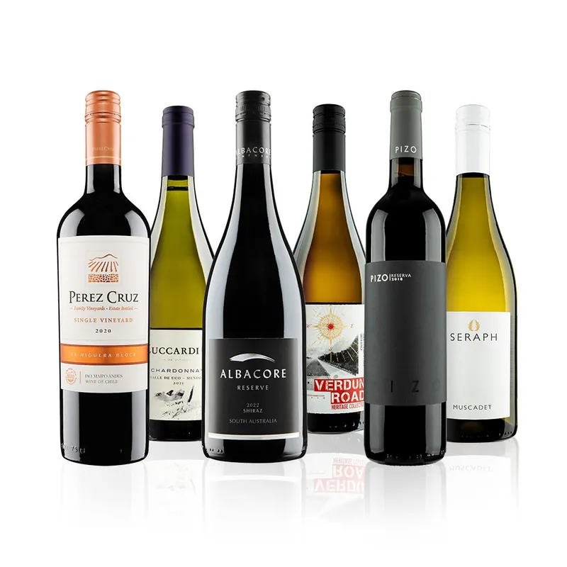 Premium Mixed Wine Selection 6 Bottles (75cl) - Virgin Wines