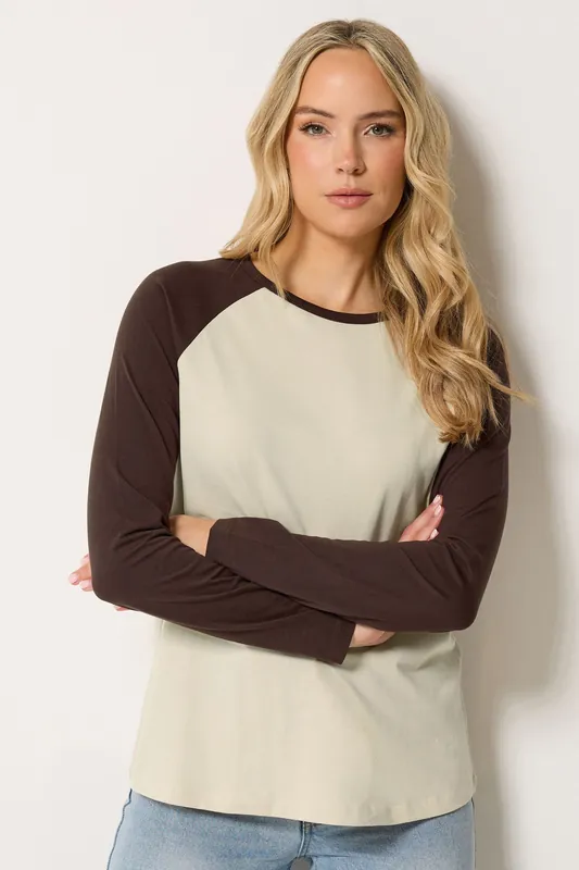 Tall Raglan Cotton T-Shirt