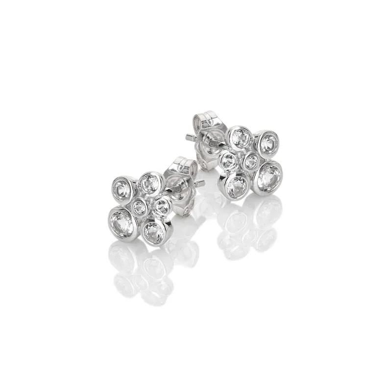Tender Cluster Earrings - Hot Diamonds