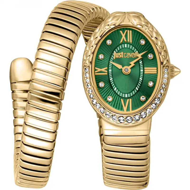 JC1L390M0035 Signature Snake 22mm Quartz Watch - Just Cavalli