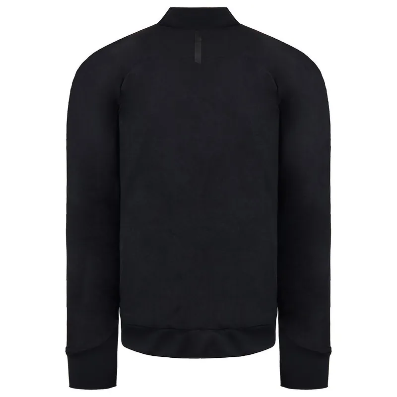 Retake Quilted Black Bomber Jacket - Gymshark