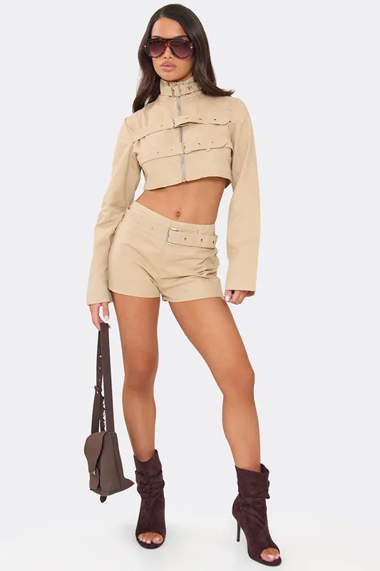 Mid Rise Mini Shorts - EGO