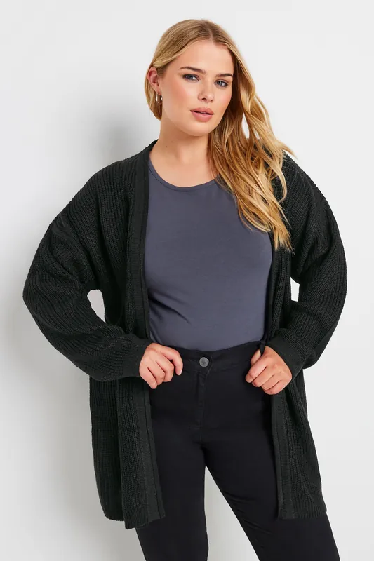 Knitted Pointelle Cardigan - Yours