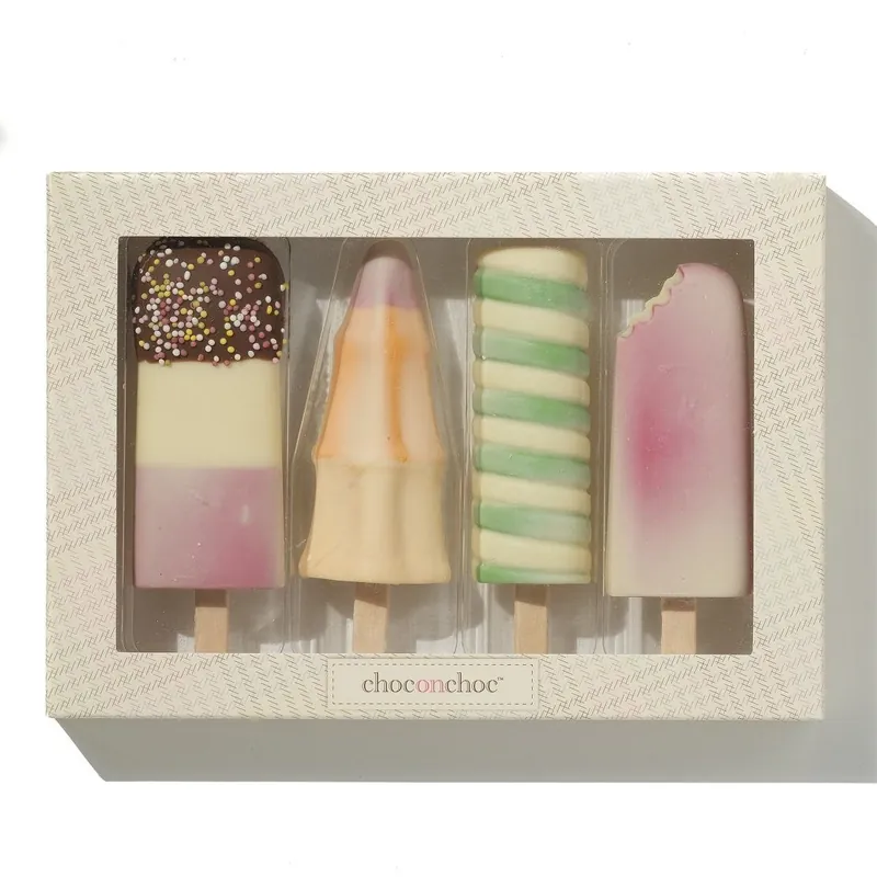 Chocolate Ice Lollies Gift Set - CHOC ON CHOC