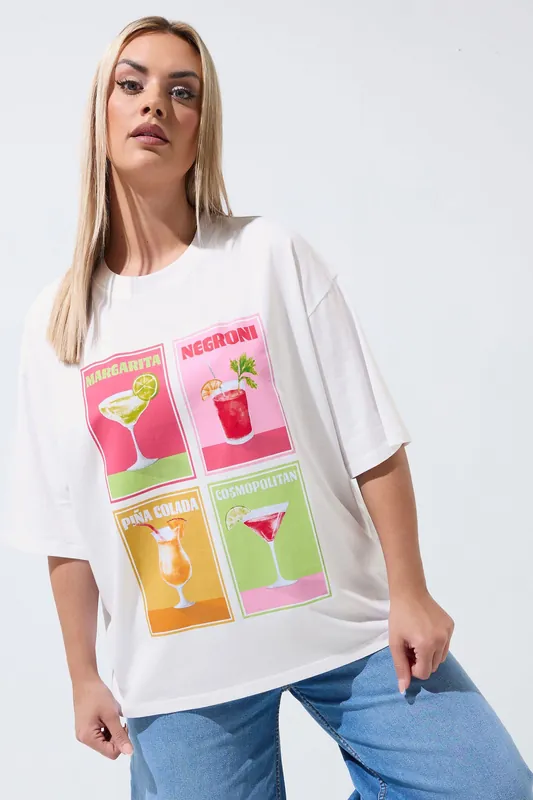 Cocktail Graphic T-Shirt