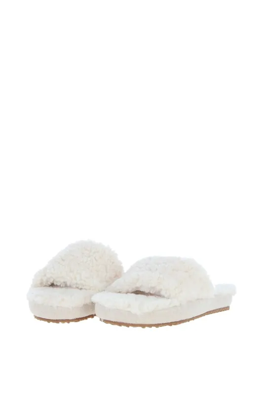 Curly Wool Sheepskin Slippers - Fenland England