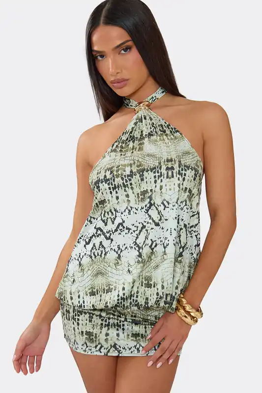 Sleeveless Mini Dress - EGO