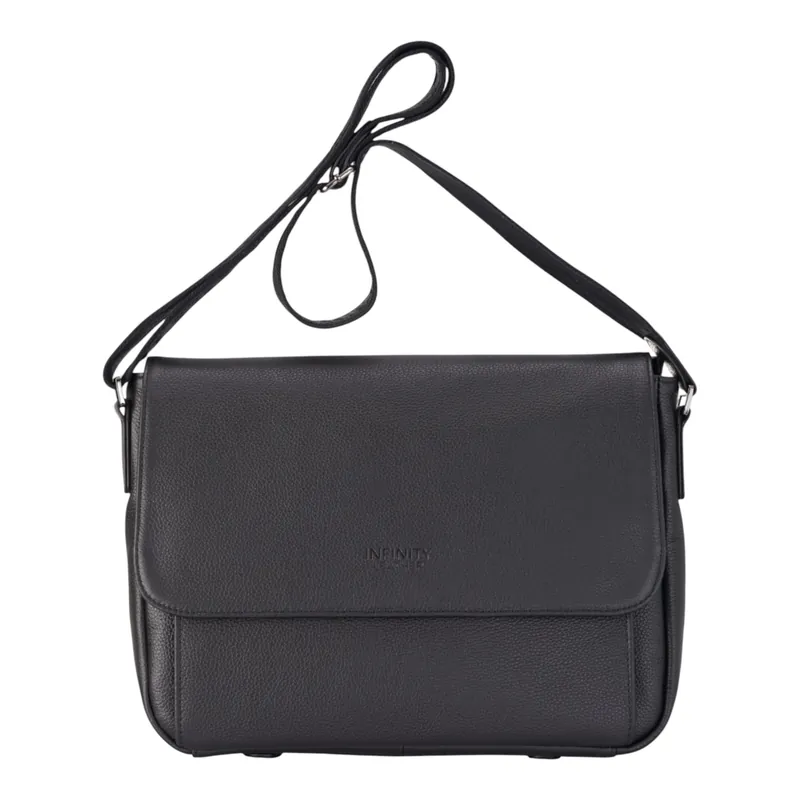 Genuine Leather Laptop Bag Travel Work Messenger Satchel - Camden