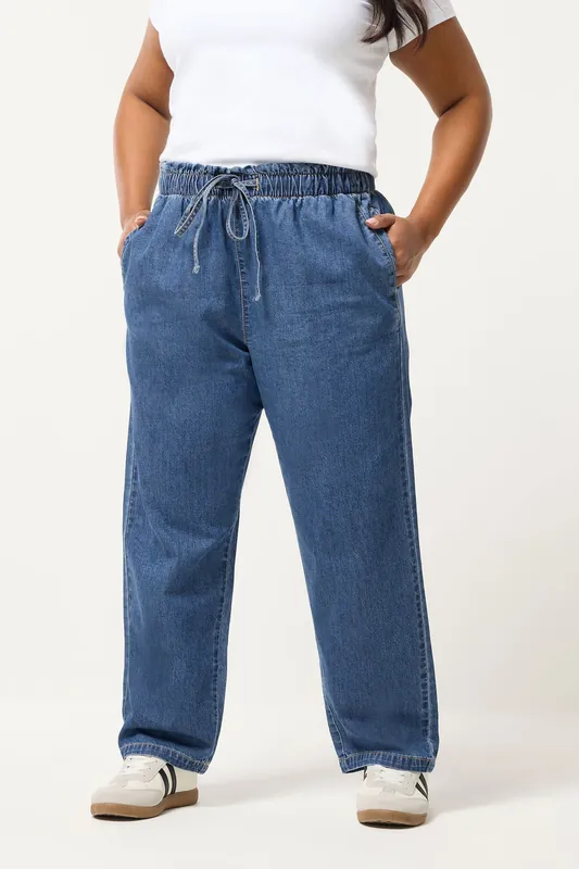 Paperbag Straight Leg Jeans - Yours