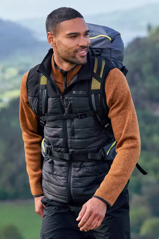 Turbine Padded Gilet Lightweight Hiking Body Warmer - Mountain Warehouse