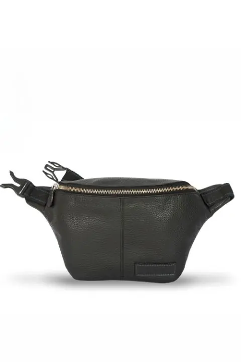 Boston Leather Bumbag - Silver Street London