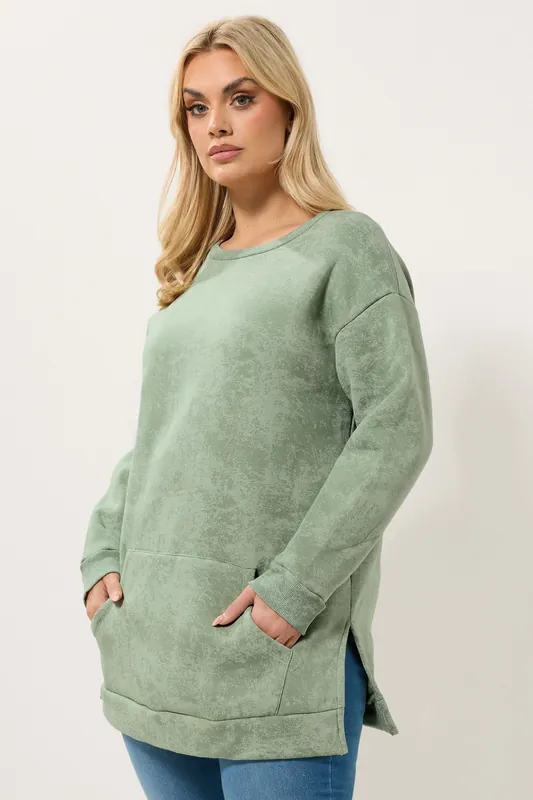 Abstract Pocket Sweatshirt - Yours
