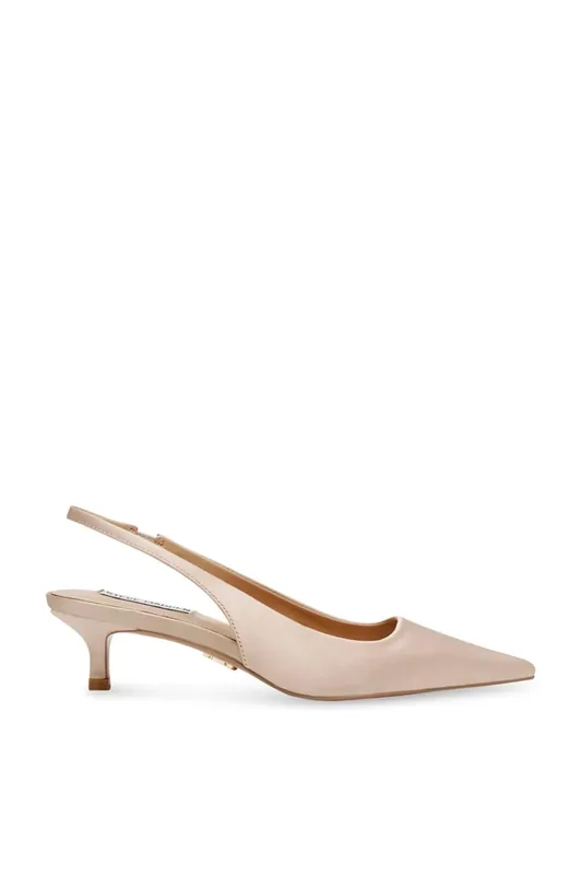 Kari Heel Beige' Fabric Heels - STEVE MADDEN