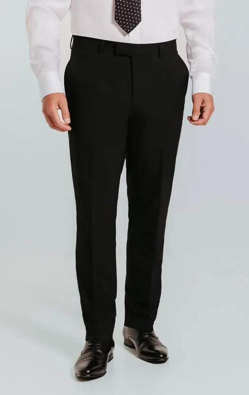 Black Slim Fit Suit Trousers - Dobell