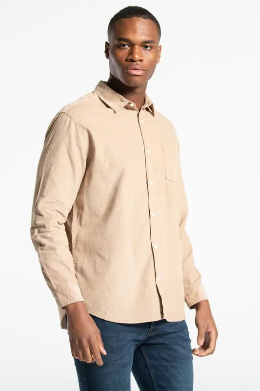 Cotton Long Sleeve Corduroy Shirt - Tokyo Laundry