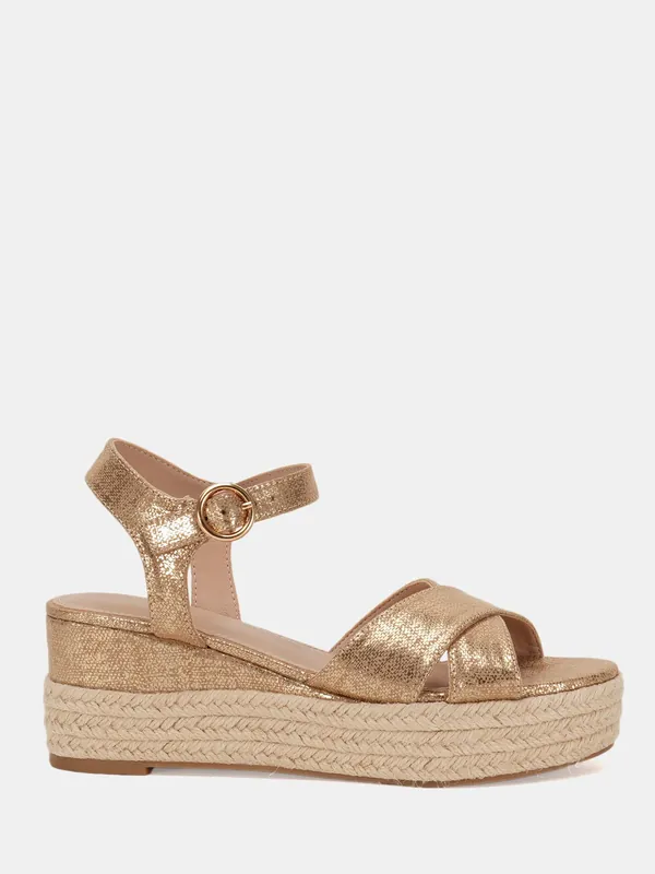 Bowen' Mid Espadrille Wedge Sandal - Novo