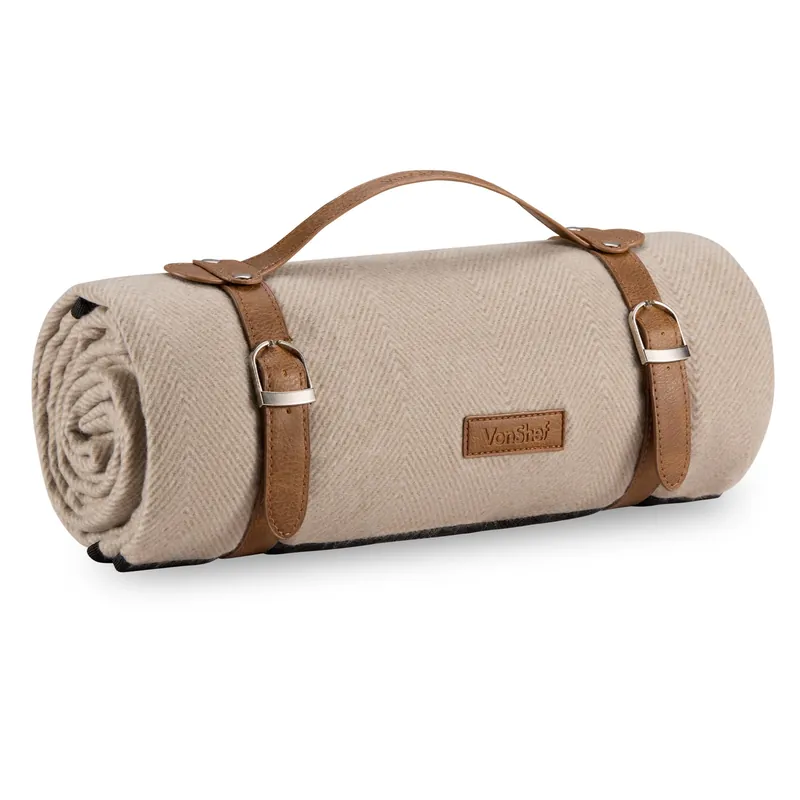 Small Waterproof Outdoor Picnic Blanket - VonShef