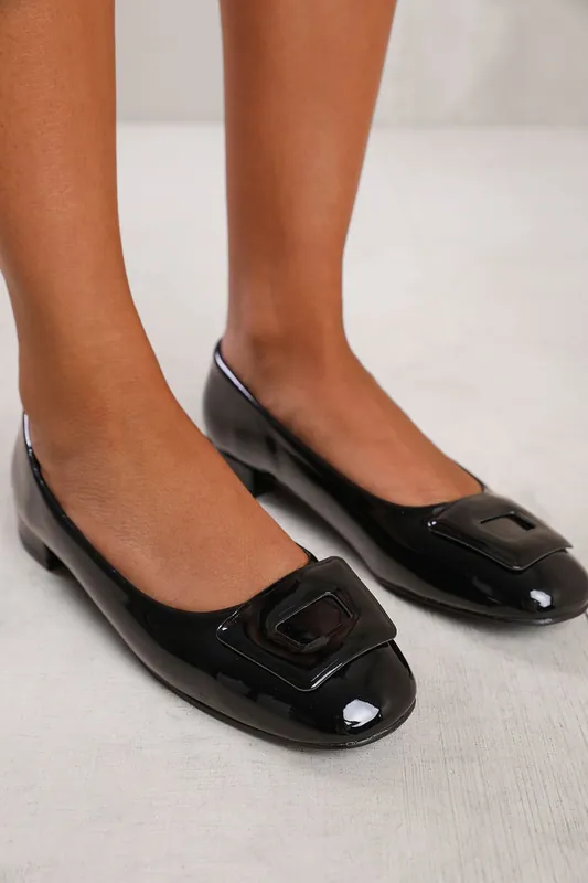 Nalani' Wide Fit Flat Ballerina Pump - Where's That From