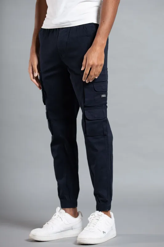 Belted Cotton Cargo Trousers - Tokyo Laundry