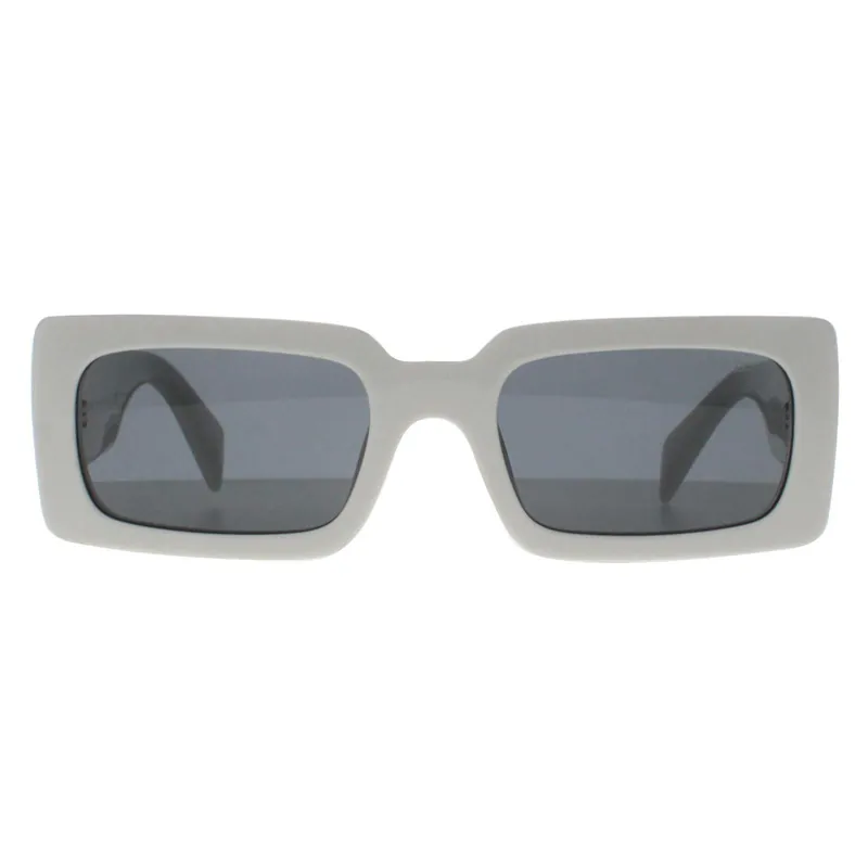 Rectangle Talc Dark Grey PRA07S - Prada