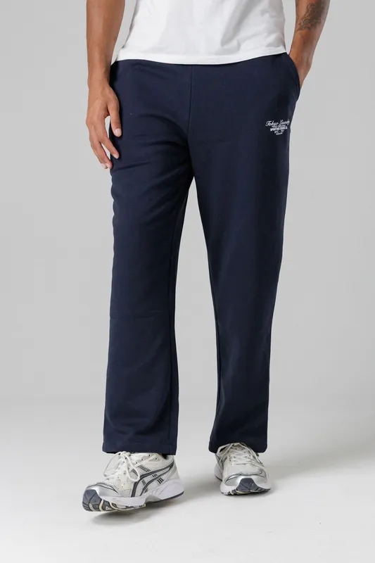 Cotton Blend Relaxed Fit Joggers - Tokyo Laundry