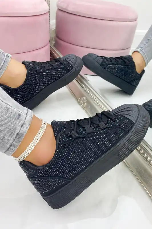 Sparkly Crystal Eternal Trainers - Love Lemonade