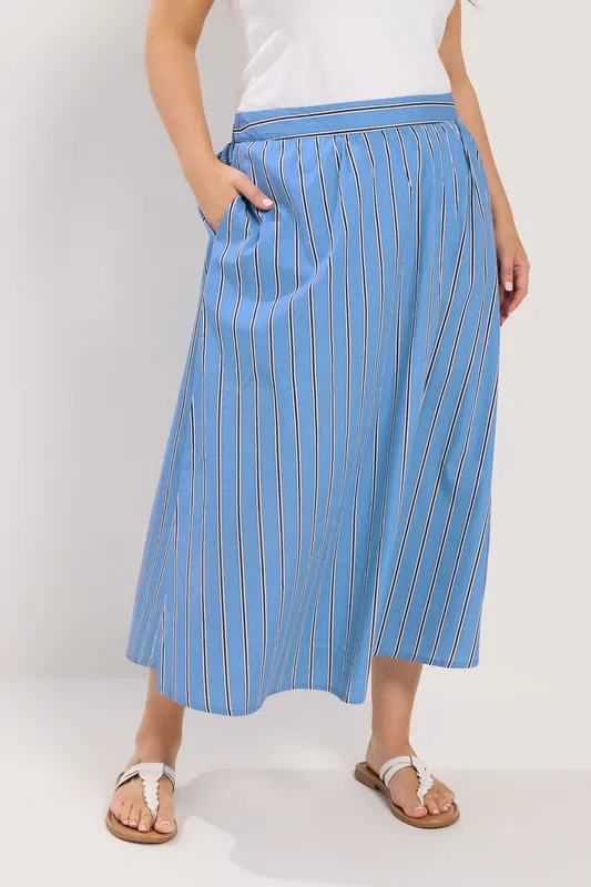 Stripe Midi Skirt - Yours