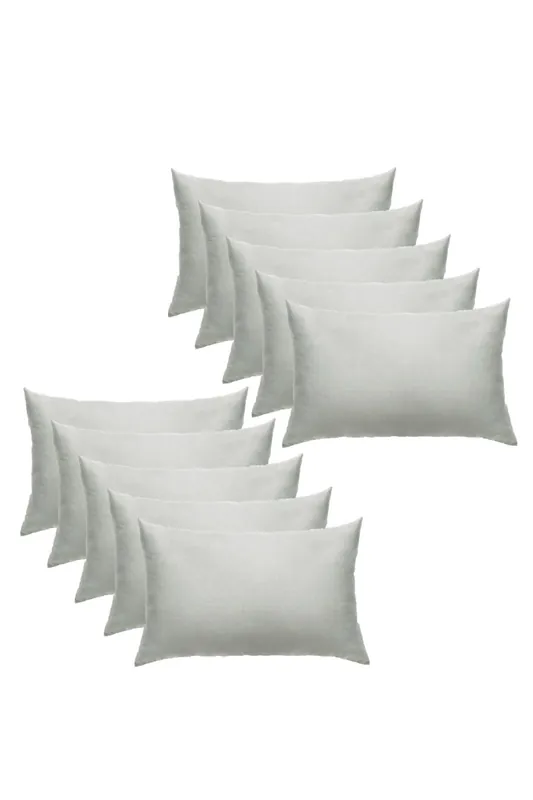 10 x Soft Polycotton Housewife Pillowcase Set - OHS