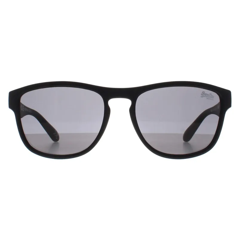 Square Matte Black Solid Smoke Rockstar - Superdry