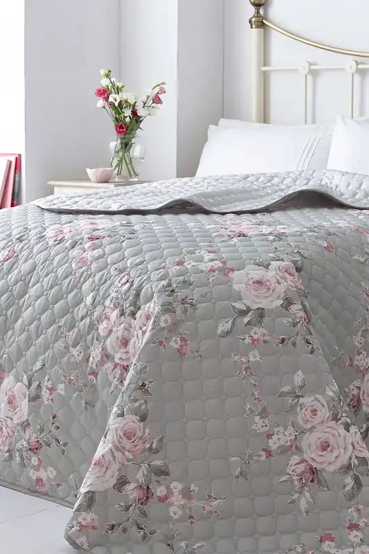 'Canterbury Floral' Bedspread - Catherine Lansfield
