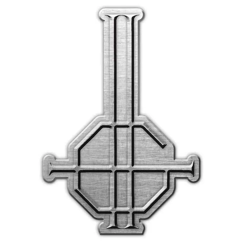 Grucifix Pin Badge - Ghost