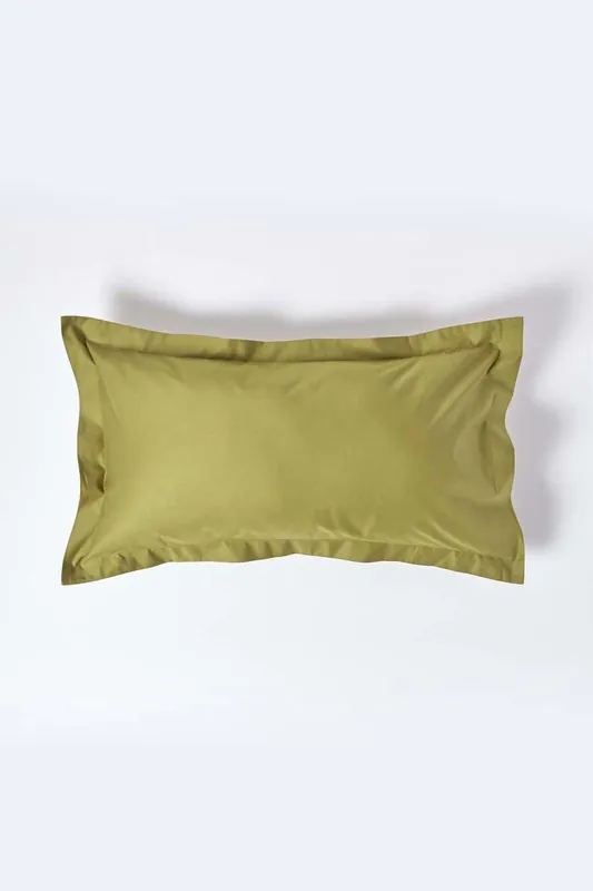 Egyptian Cotton Oxford Pillowcase 1000 TC, King Size - Homescapes