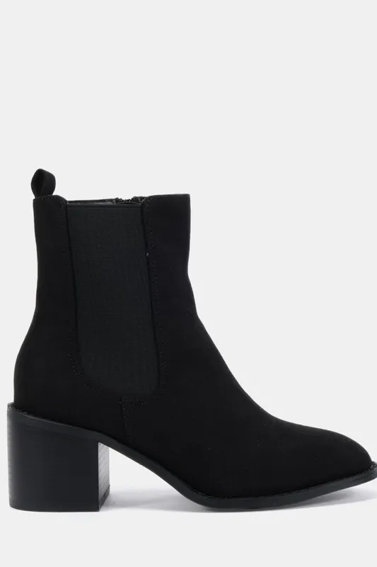 Juno Block Heel Chelsea Ankle Boot - Novo