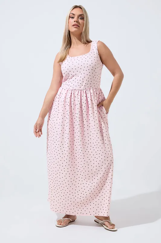 Polka Dot Maxi Dress - Yours