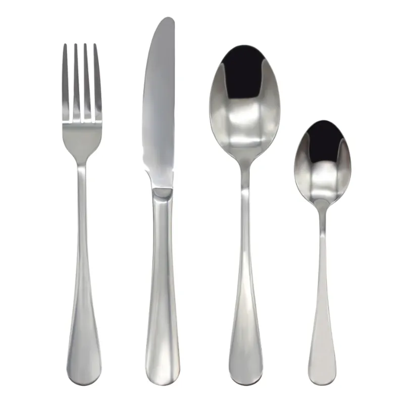 Cutlery Sets Stainless Steel Spoon Fork 24 Piece Set - Glim & Glam