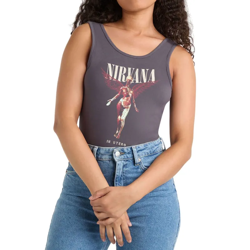 In Utero Nirvana Bodysuit - Amplified