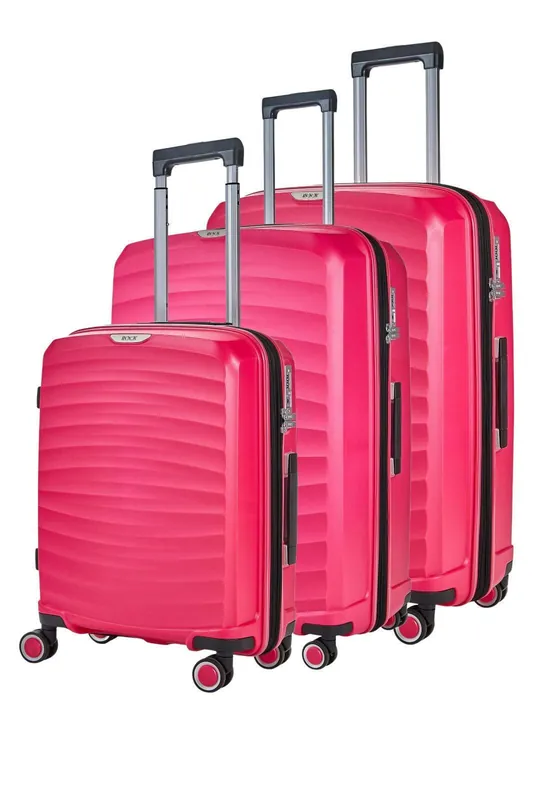 Sunwave Hard Shell Suitcase Luggage Trolley Cabin - Infinity Leather