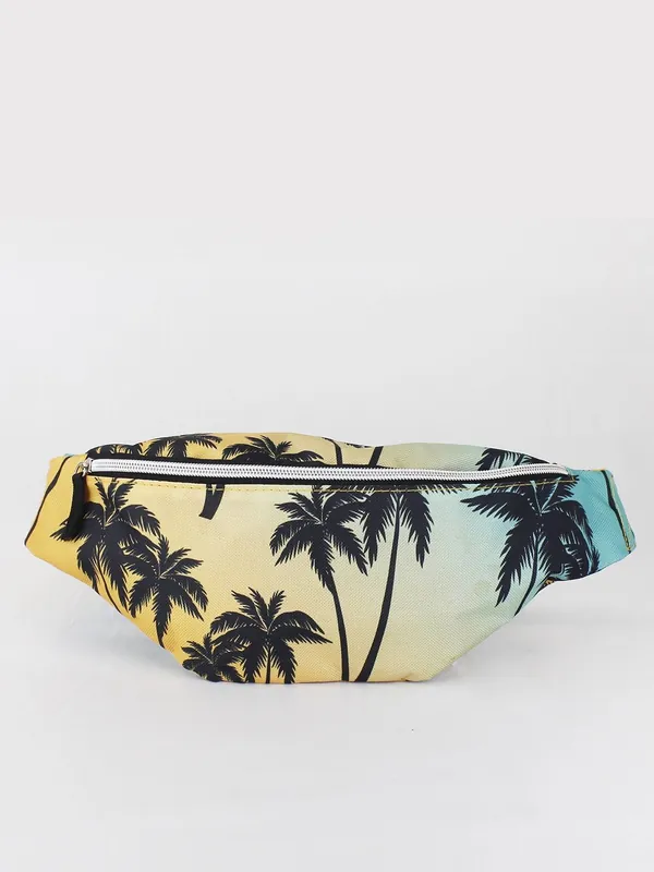 Multicolour Palm Print Cross Body Bag - SVNX