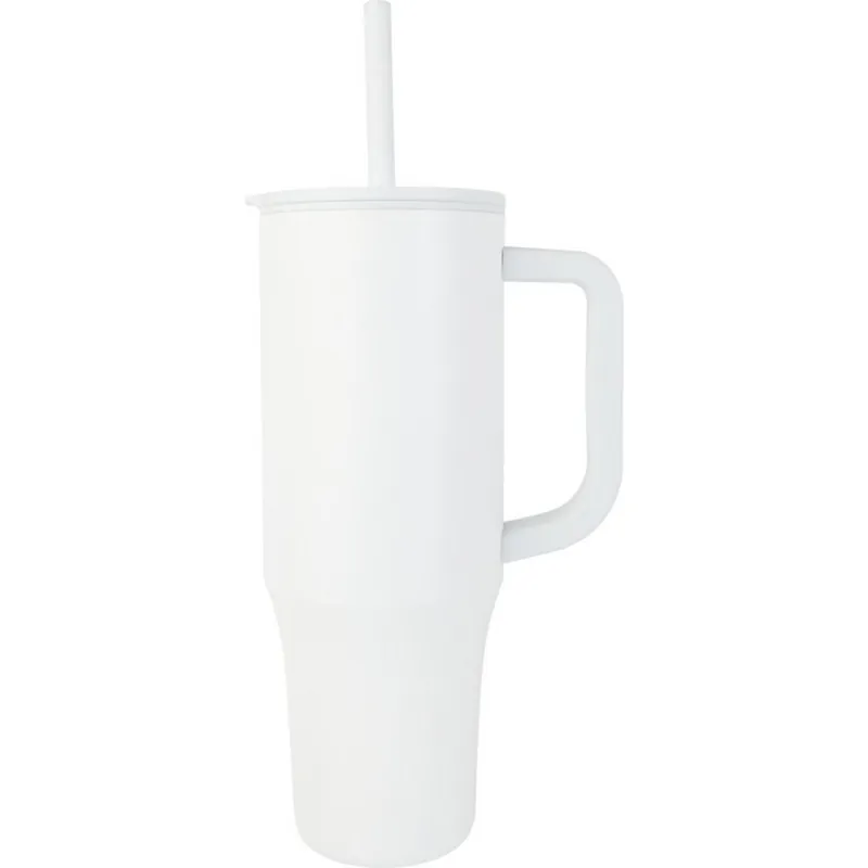 Brady Insulated 900ml Mug With Straw - Floso