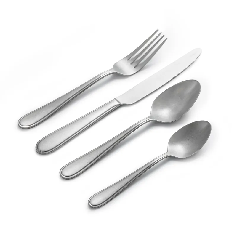 Classic Cutlery Set, 16 Piece Antique Stainless Steel, Gift Boxed - Jamie Oliver