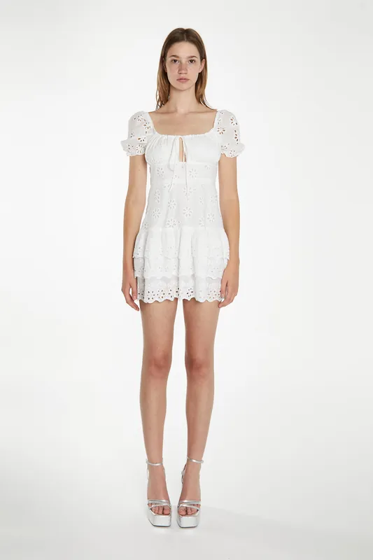 Milkmaid RaRa Mini Dress - Shnoo