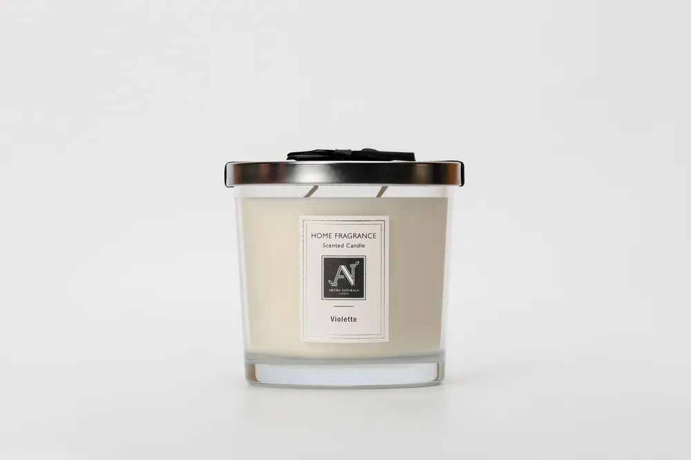 Minimalist Luxe Violette 3-Wick Scented Candle