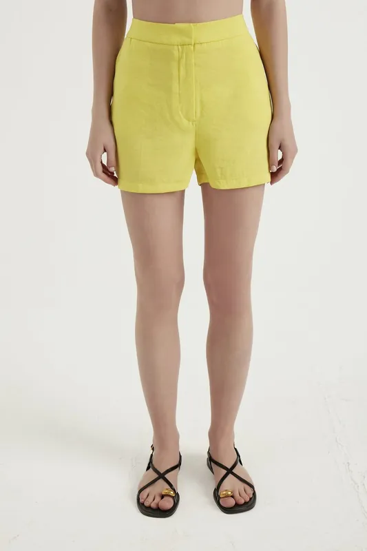 High Waist Mini Shorts - Hiccup
