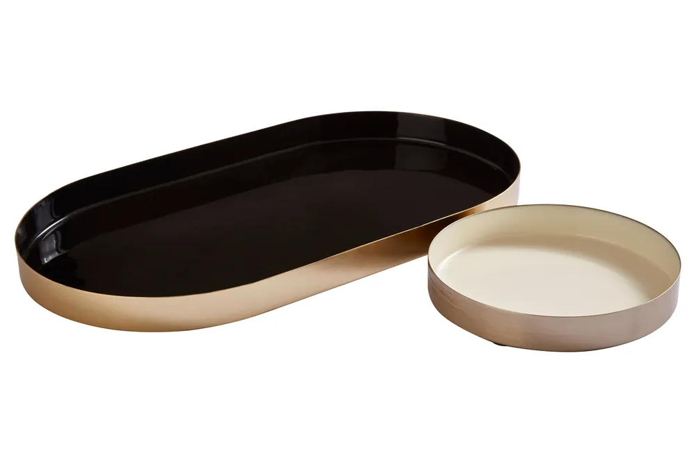 Elva Set Of Two Trays - Orsina