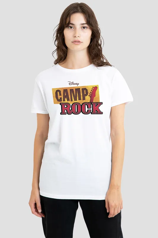 Camp Rock Classic Logo T-Shirt, White