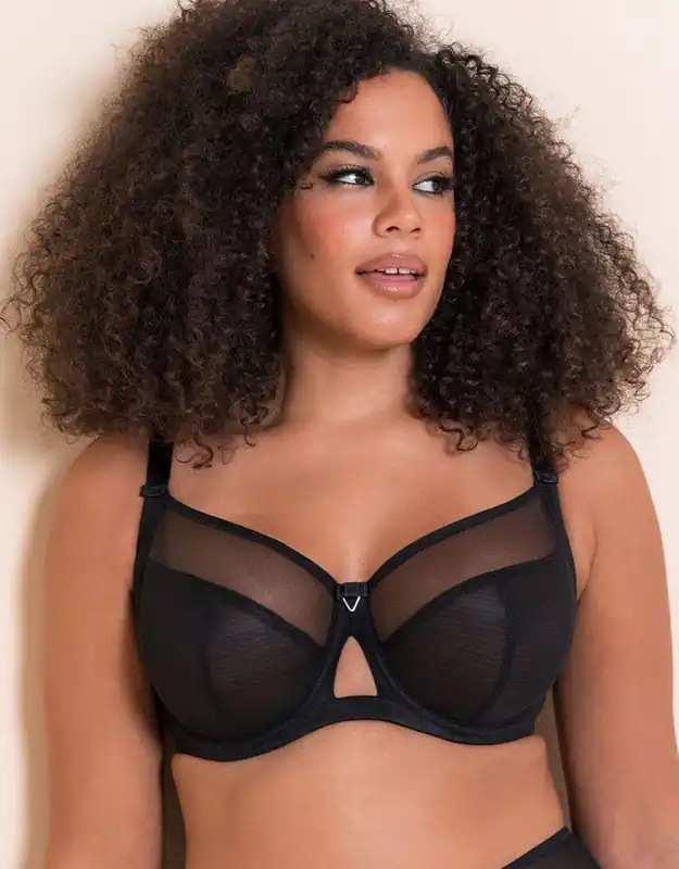 Victory Side Support Balcony Bra Wired Lingerie - Curvy Kate