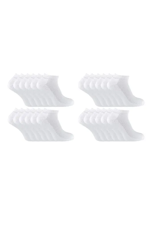 24 Pairs Bamboo Cotton Sports Socks - Sock Snob