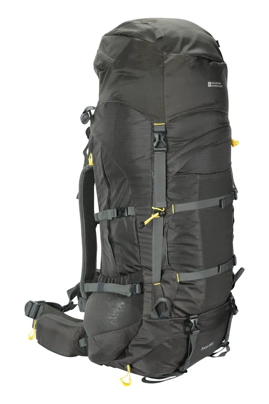 'Inca Extreme' Durable Spacious Adjustable Back 80L Outdoor Rucksack - Mountain Warehouse