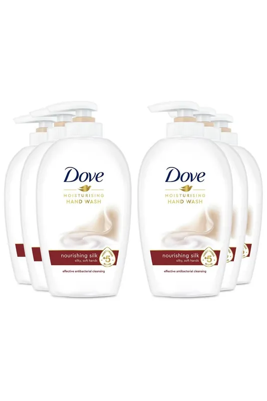 Moisturising 'Hand Wash', Nourishing for Silky Hands,6x250ml - Dove